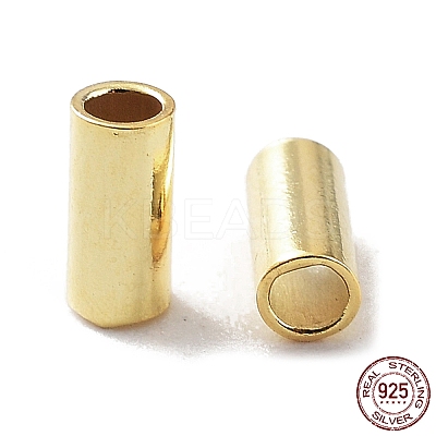 925 Sterling Silver Spacer Tube Beads STER-Z006-02A-G-1