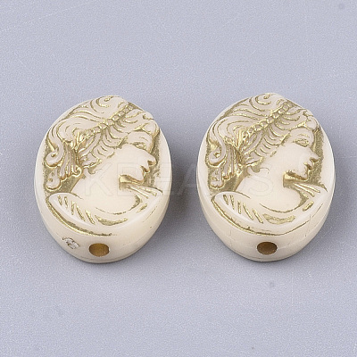 Plating Acrylic Beads PACR-T008-05C-1
