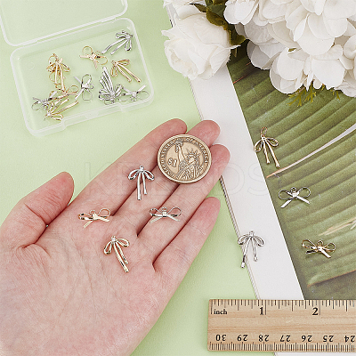 20Pcs 4 Styles Brass Pendants KK-ME0001-43-1