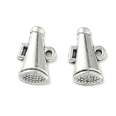 Cheerleader Megaphone Tibetan Style Alloy Pendants TIBEP-NH0001-01C-AS-1