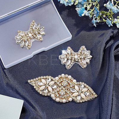 3Pcs 2 Style Hotfix Rhinestone DIY-FG0002-56-1