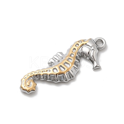 304 Stainless Steel Pendants STAS-A126-03C-GP-1