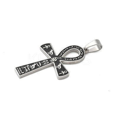 304 Stainless Steel Enamel Pendants STAS-G346-26P-1