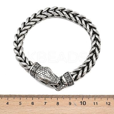 316 Surgical Stainless Steel Link Bracelets BJEW-C125-13-1