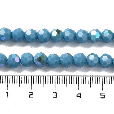 Opaque Glass Beads Strands EGLA-A035-P6mm-L12-1