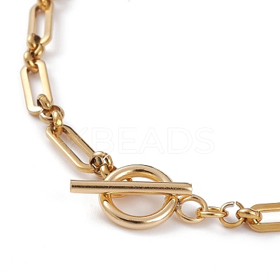 304 Stainless Steel Figaro Chain Necklaces NJEW-JN03264-1