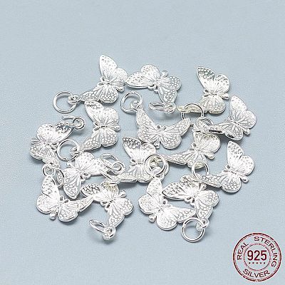925 Sterling Silver Pendants STER-T002-74S-1