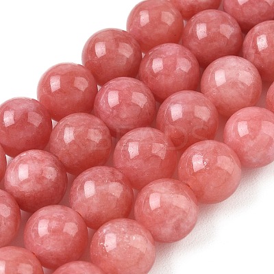 Dyed Natural Malaysia Jade Beads Strands G-G021-02C-22-1