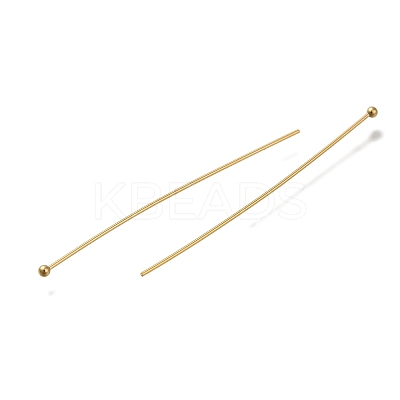 Brass Ball Head Pins KK-H502-03F-G-1