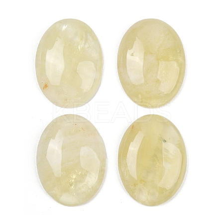 Natural Lemon Quartz Cabochons G-I387-02A-1