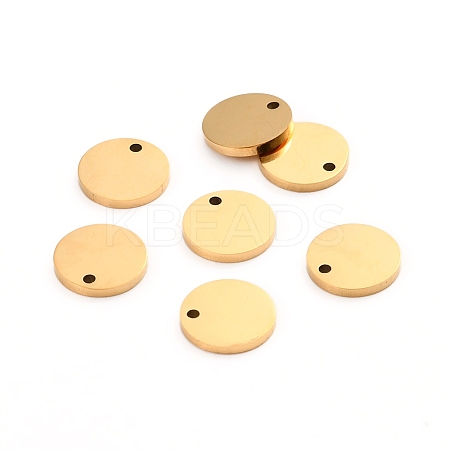Ion Plating(IP) 304 Stainless Steel Charms LS-STAS-I141-03D-G-1