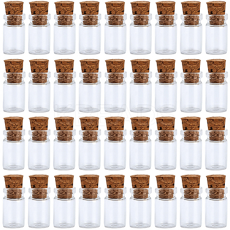 100Pcs Mini Tube Glass Wishing Bottles AJEW-CP0009-88-1