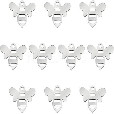 304 Stainless Steel Charms STAS-NB0004-37P-1