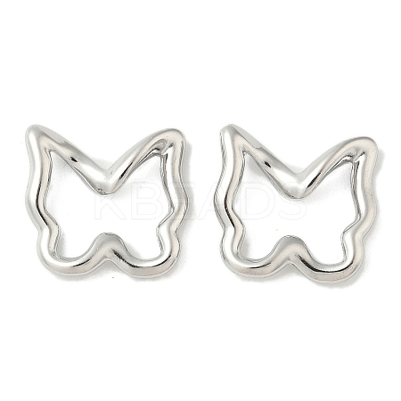 304 Stainless Steel Butterfly Linking Rings STAS-L293-10P-1