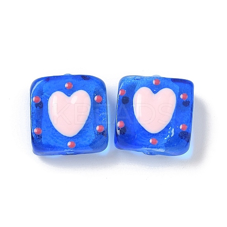 Handmade Lampwork Enamel Beads LAMP-G147-02G-1