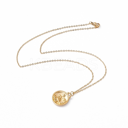 Ion Plating(IP) 304 Stainless Steel Pendant Necklace for Men Women STAS-H169-01E-1