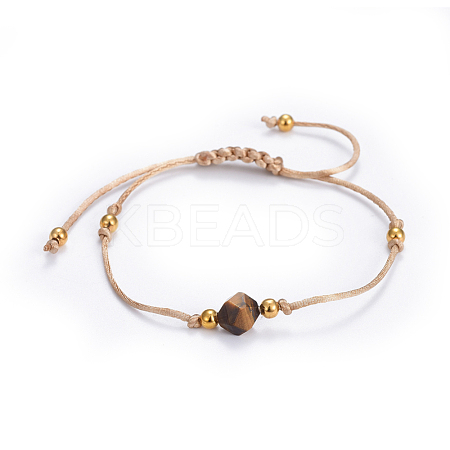 Adjustable Nylon Cord Braided Bead Bracelets BJEW-JB04417-05-1