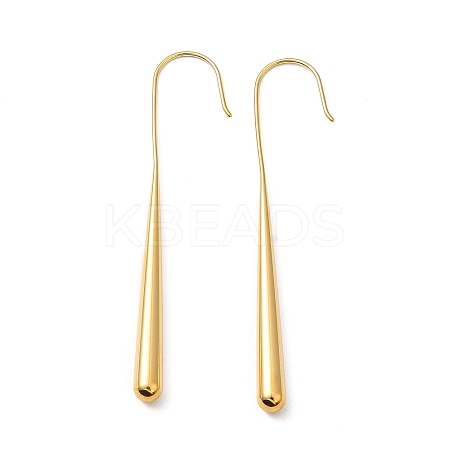 Ion Plating(IP) 304 Stainless Steel Dangle Earrings X-EJEW-Z028-03G-1