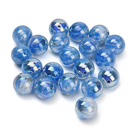 UV Plating Opaque Resin & Glitter Powder Beads RE-CBA3404-01C-1
