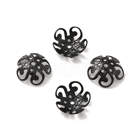 Ion Plating(IP) 304 Stainless Steel Bead Caps STAS-F094-11EB-1