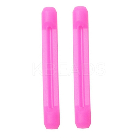Non-slip Silicone Eyeglasses Ear Grip Tip Holder SIL-WH0004-01I-1
