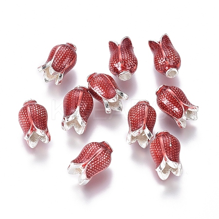 Alloy Enamel Beads PALLOY-E570-01S-B-1