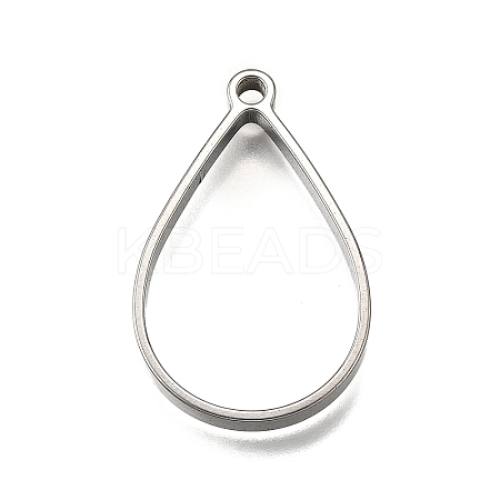 304 Stainless Steel Pendants STAS-S181-01P-G-1