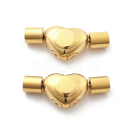 Ion Plating(IP) 304 Stainless Steel European Clasps STAS-Z115-04G-01-1