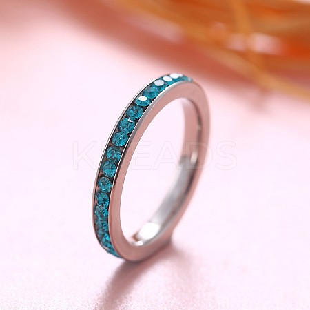 Colorful Birthstone Finger Rings GC8883-11-1