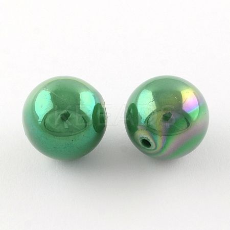Solid Color Acrylic Beads PACR-S095-20mm-20-1