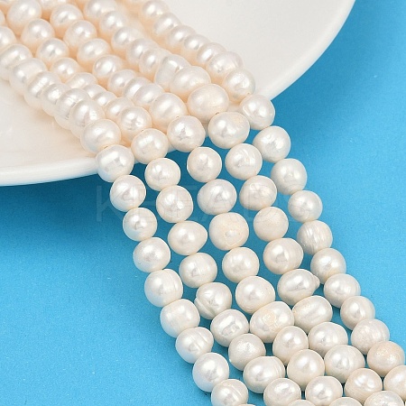 Natural Cultured Freshwater Pearl Beads Strands PEAR-I007-07J-10A-1