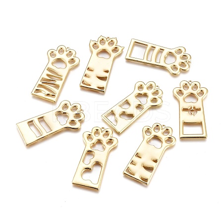 Alloy Open Back Bezel Pendants PALLOY-M184-01LG-RS-1