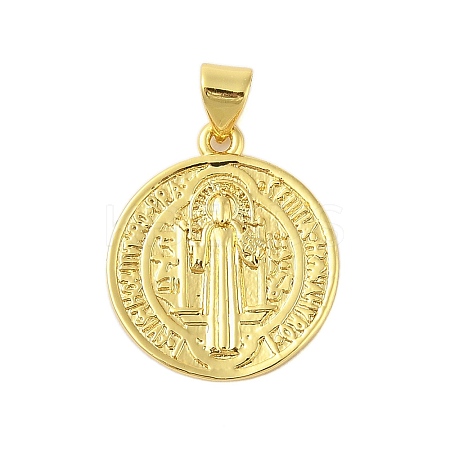 Rack Plating Brass Pendants KK-S380-34G-02-1