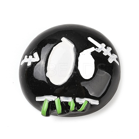Stitched Doll Head Halloween Opaque Resin Decoden Cabochons LS-RESI-R446-01I-1