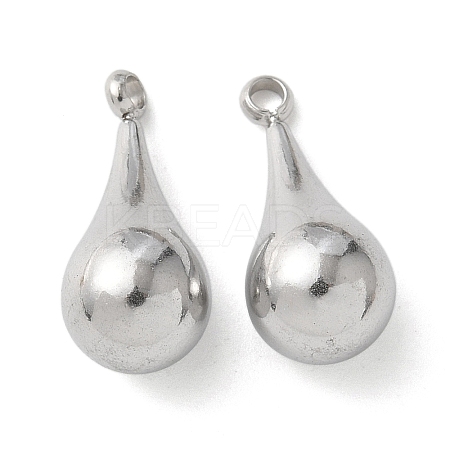 304 Stainless Steel Pendants X-STAS-U037-17P-1