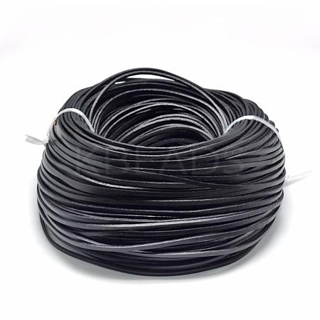 Flat Leather Cords WL-R006-3x2-03-1