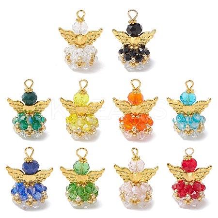 Glass Pendants PALLOY-MZ00664-1