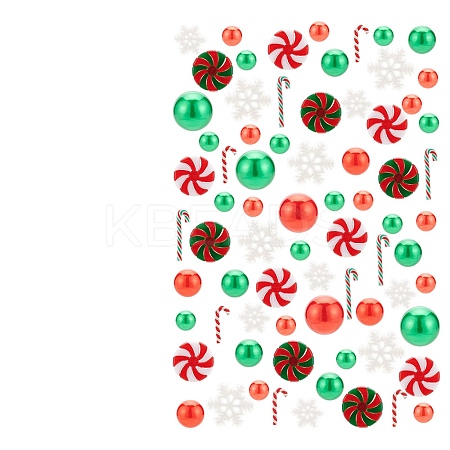 DIY Christmas Theme Vase Fillers DIY-BC0009-61-1