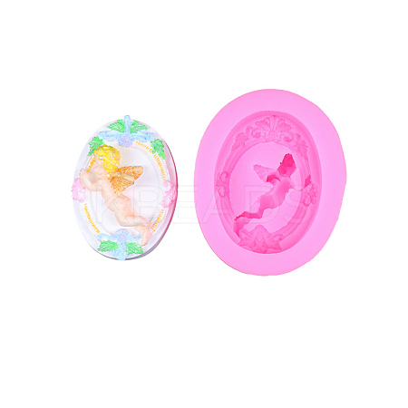 DIY 3D Angel Figurine Statue Silicone Molds LS-DIY-G095-01F-1