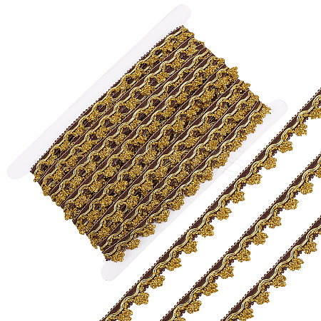 24Yards Filigree Polyester Lace Trim OCOR-GF0005-28C-1