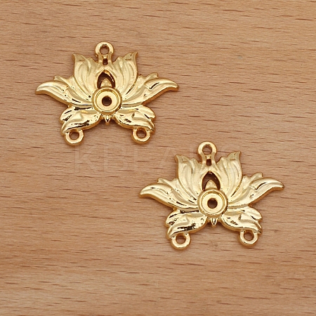Alloy Chandelier Components Link Cabochon Settings PW-WGC8706-02-1