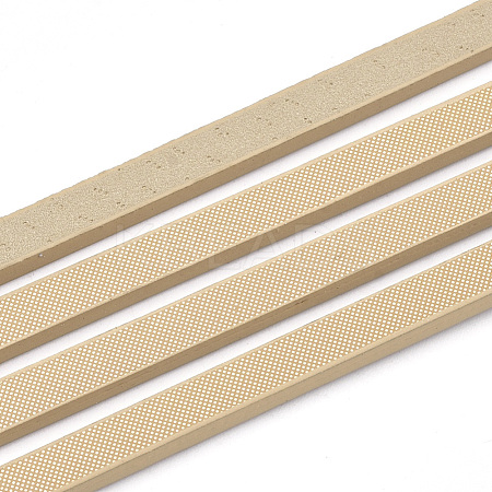 Flat Single Face Imitation Leather Cords LC-T003-04E-1