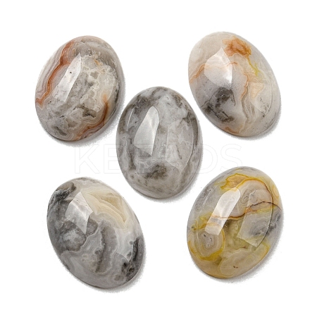 Natural Crazy Agate Cabochons X-G-C115-01A-33-1