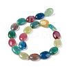 Natural Agate Beads Strands G-P535-F01-01-3