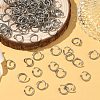 Tarnish Resistant 304 Stainless Steel Open Jump Rings STAS-E066-08-10mm-4