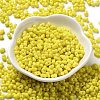 Baking Paint Glass Seed Beads SEED-K009-01A-08-2