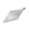 304 Stainless Steel Pendants LS-STAS-D366-02B-P-2