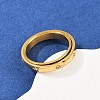304 Stainless Steel Rhinestone Rotating Finger Rings RJEW-A074-01C-G-1