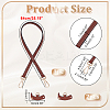 Leather Bag Handles & Undamaged Bag Triangle Buckle Connector FIND-WH0191-12A-2