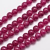 Natural & Dyed Malaysia Jade Bead Strands G-A146-10mm-A15-3